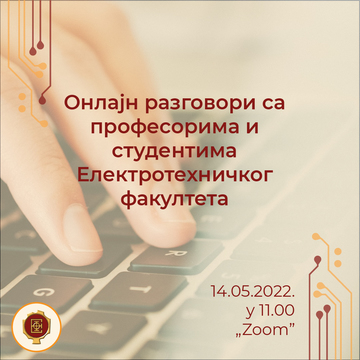 Onlajn razgovori za srednjoškolce sa profesorima i studentima Elektrotehničkog fakulteta