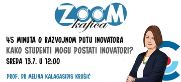 Зум кафица - 45 минута о развојном путу иноватора - како студенти могу постати иноватори