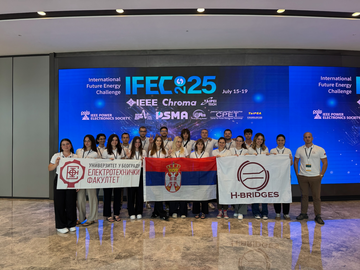 Успех H-Bridges тима студената ЕТФ на финалу IEEE IFEC такмичења на Тајвану