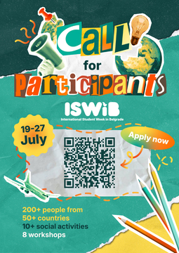 Међународна студентска недеља у Београду - позив за учешће
