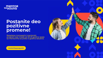Отворене пријаве за пету сезону Mentor the Young програма!